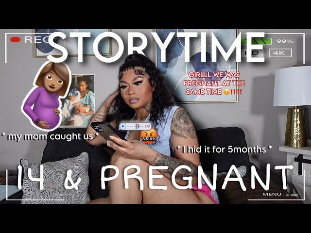 Pregnant at 14 YRS OLD + HOW MY MOM FOUND OUT STORYTIME🫨 // i hid my pregnancy *pictures included*