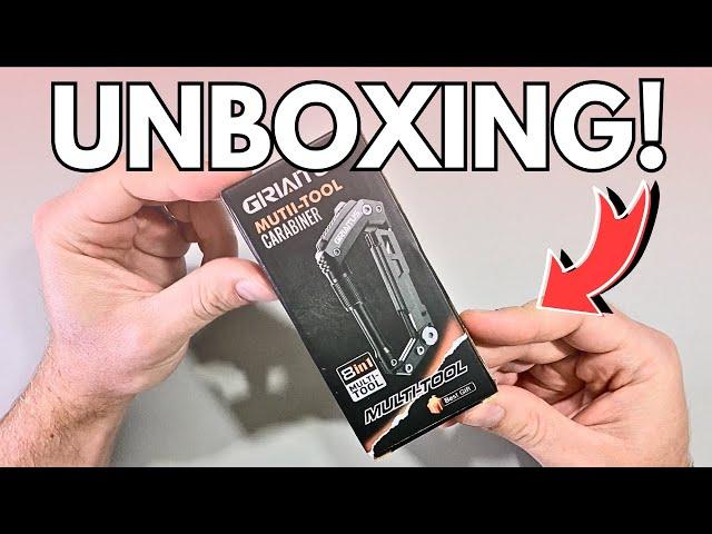 Giriaitus Camping Multitool Carabiner Unboxing!