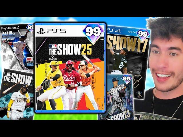 I Built a Team With Every MLB The Show Cover Athlete