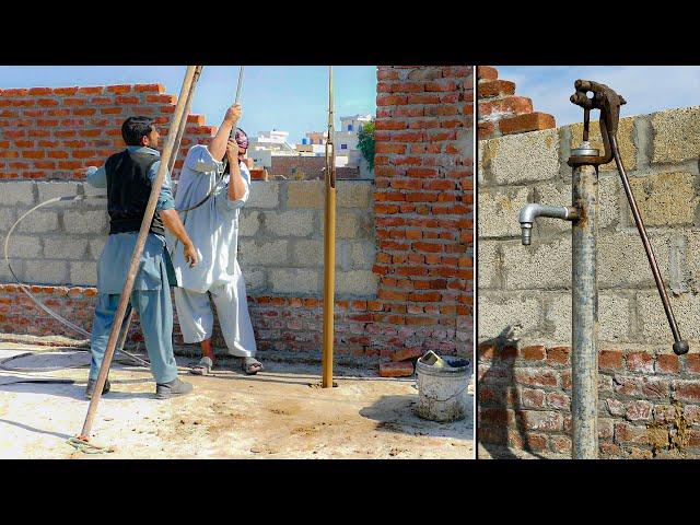 Hand Driven Well Water Bore | Complete Manual Process of Drilling & Installing Water Well Hand Pump