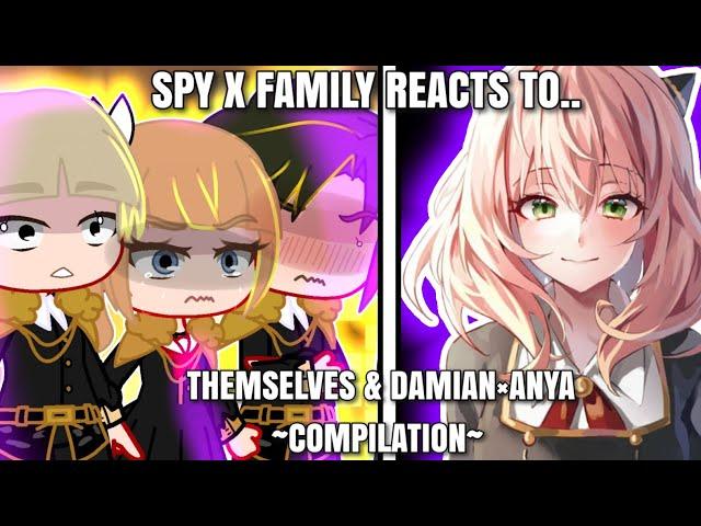  Anya's classmates + Damian's FANGIRLS react to Anya x Damian,Gacha club,Spy x family,COMPILATION 