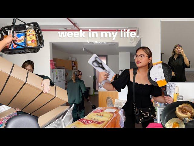 vlog • starting my new job & running errands in melbourne