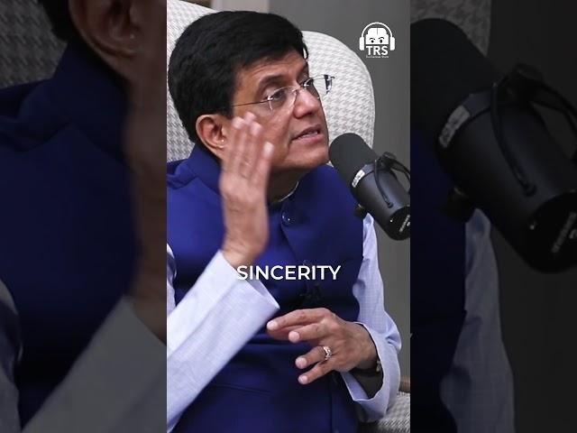 What Does It Take To Become A Successful Politician? Piyush Goyal Answers #shorts