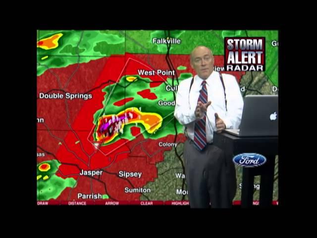 April 27, 2011 Historic Tornado Outbreak - ABC 33/40 Live Coverage 2:45pm-11:30pm