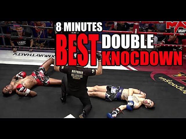 8 Minutes of Some of the Best Double Knockdown I MMA, Boxing