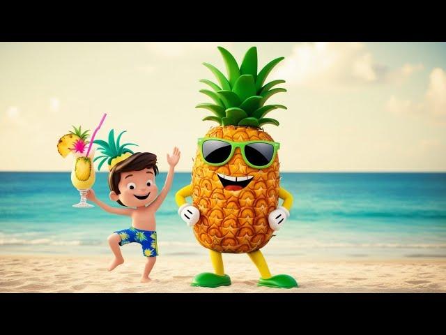 Fruits song for kids | Learn Fruits Name | nursery rhymes | cocomelon fruits song