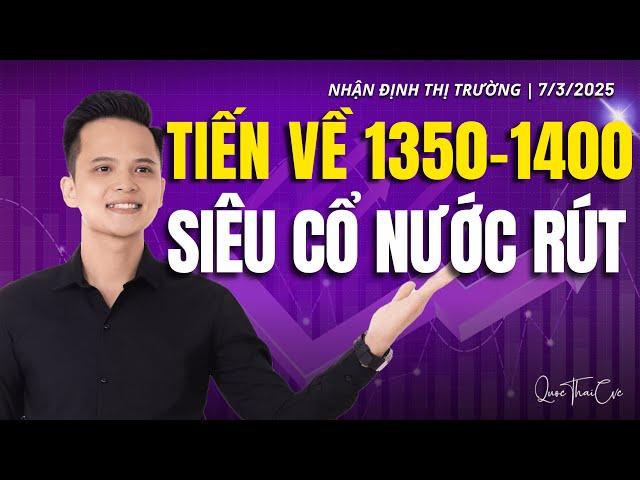 Chứng khoán hôm nay | Nhận định thị trường 07/03/2025: Tiến về 1350-1400, siêu cổ nước rút