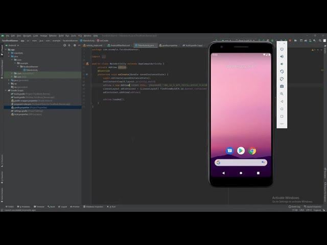 How to implement Facebook Banner Ad Android Studio 2021 Banner Ad Size