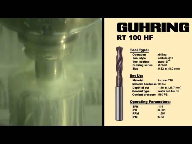 Guhring RT100HF Drill