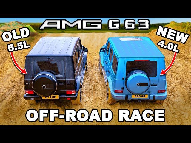 New G63 v Old G63: OFF-ROAD RACE!