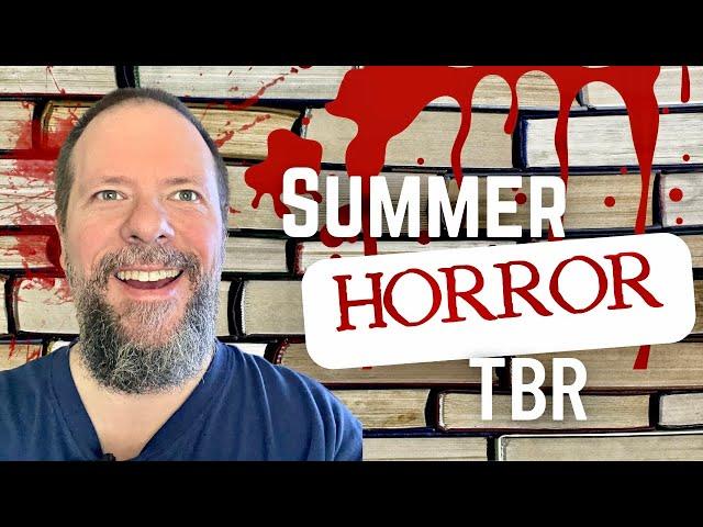 Summer TBR (Horror) #horrortbr #horrorbooks #horrortube