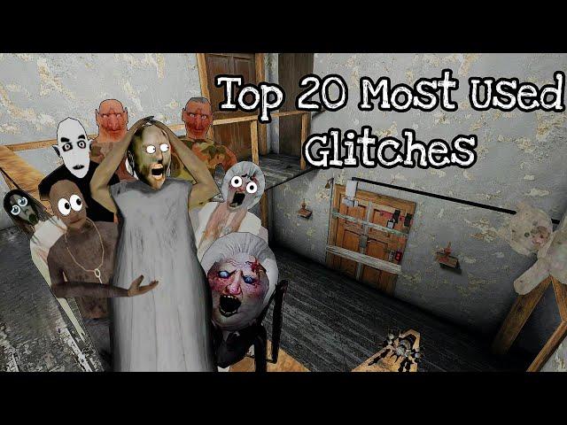 Most 20 used Glitches In Granny New Update 1.8.2