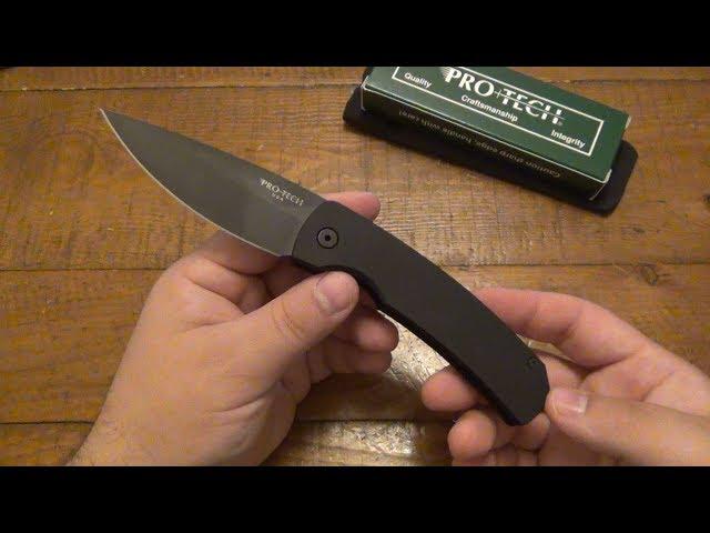 Coolest Hidden Automatic Knife Design (Scale Release) Protech Magic 2...