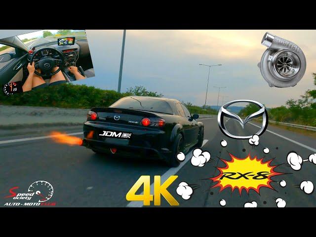 MAZDA RX-8 BIG TURBO -- SHOWDOWN-- 4K