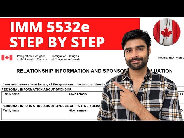 SPOUSE PR CANADA Sponsorship Evaluation and Relationship Questionnaire IMM 5532e Part C