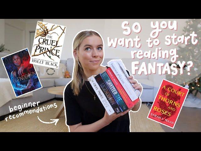 you want to start reading fantasy? here are my top recommendations! ‍️