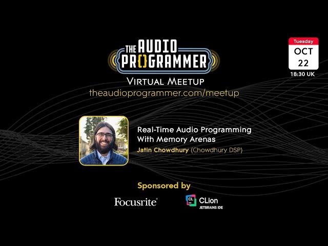 The Audio Programmer Virtual Meetup | October 22nd, 2024 @ 18:30 UK)