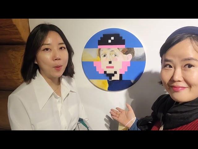 순영  작가 #손큐 #넉살 #찰스장 #팝아트