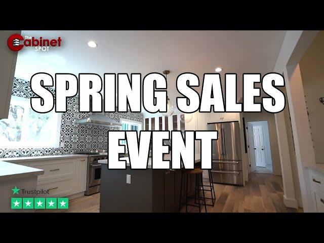 The Cabinet Spot 2024 Spring Sales Event