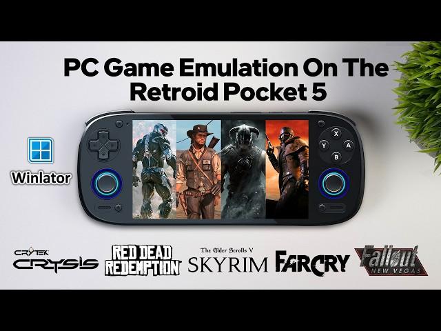 Can It Run Crysis? PC Game Emulation on the New Retroid Pocket 5!