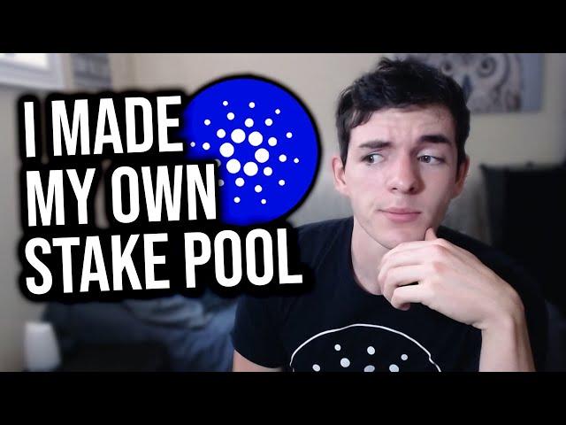 I Made a Cardano ADA Stake Pool...