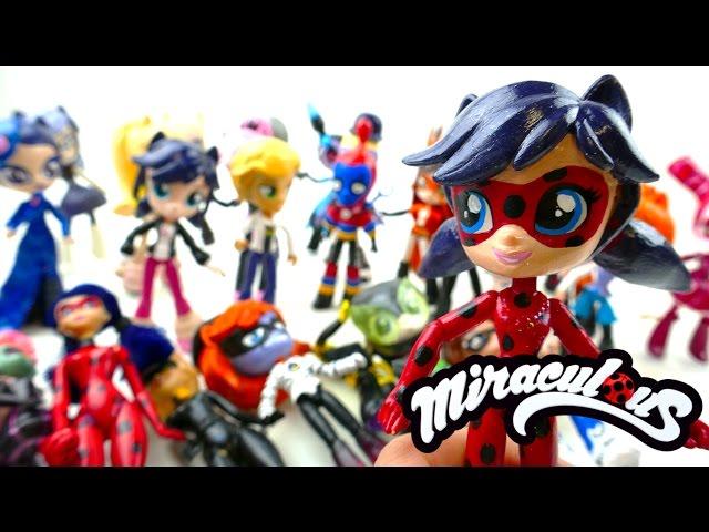 Miraculous Ladybug Toys Season 1 and Season 2 Custom Doll Review | Evies Toy House