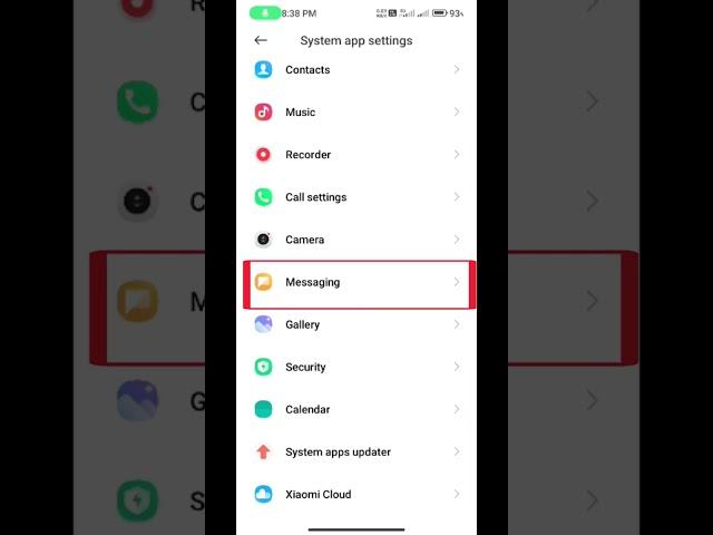 Massage app blocked SMS disable kaise karen