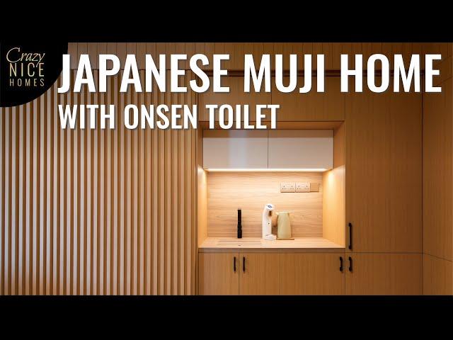 Enter A Modern Japanese Muji Wooded Home Here in Singapore | HDB Home Tour