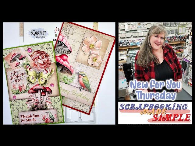 New For You Event featuring 3 Quarter from Australia  Stunning Project Sheets & Card Kits On Sale