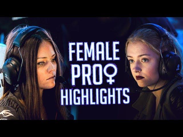 CS:GO - WHEN PRO FEMALES DESTROY GUYS! (FEMALE PRO HIGHLIGHTS)