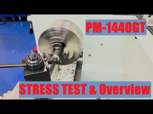 PM-1440GT Stress Test & Basic Overview - Precision Matthews/Quality Machine Tools Media
