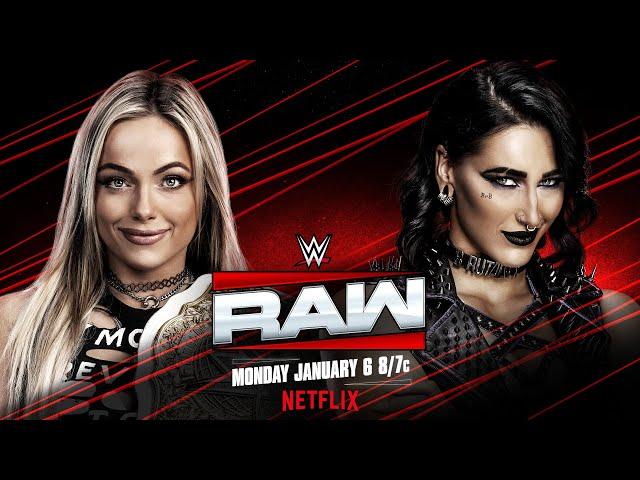 Liv Morgan vs. Rhea Ripley - Women’s World Title Match: Raw on Netflix Hype Package