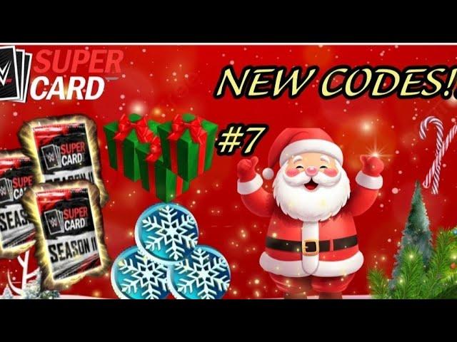 NEW CODE FOR PRESENTS AND COLLECTABLES!! WWE SUPERCARD