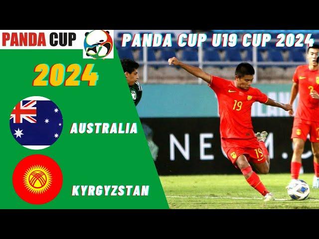 Australia vs Kyrgyzstan PANDA CUP U19 2024 Match Preview Prediction