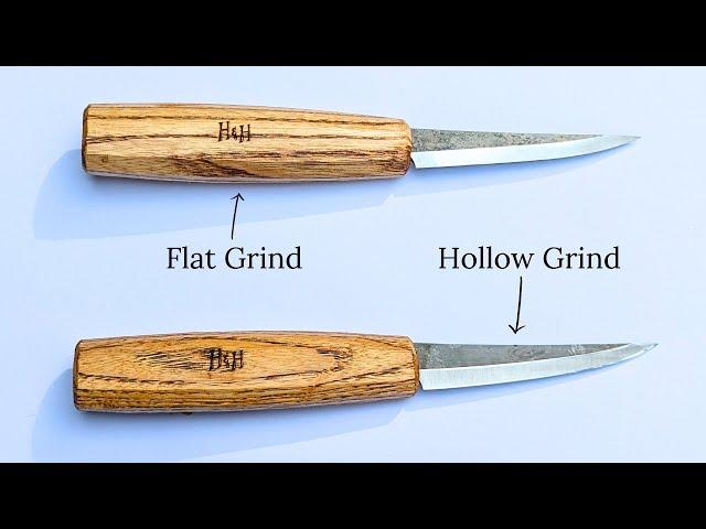 How To Hollow Grind & Sharpen A Sloyd Knife - Nic Westermann