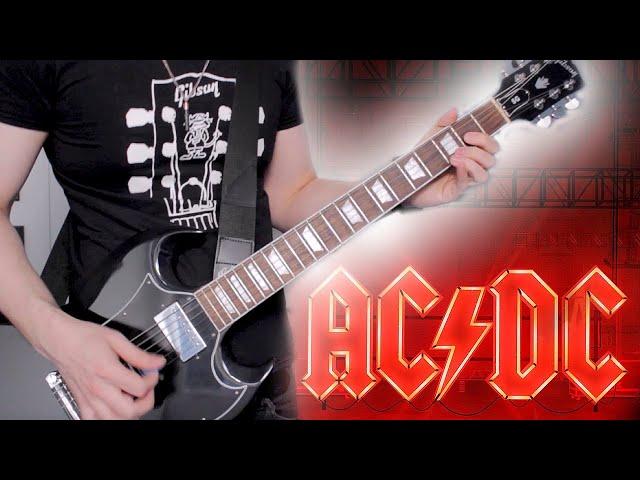 AC/DC Shot In The Dark - FULL Instrumental Guitar Cover