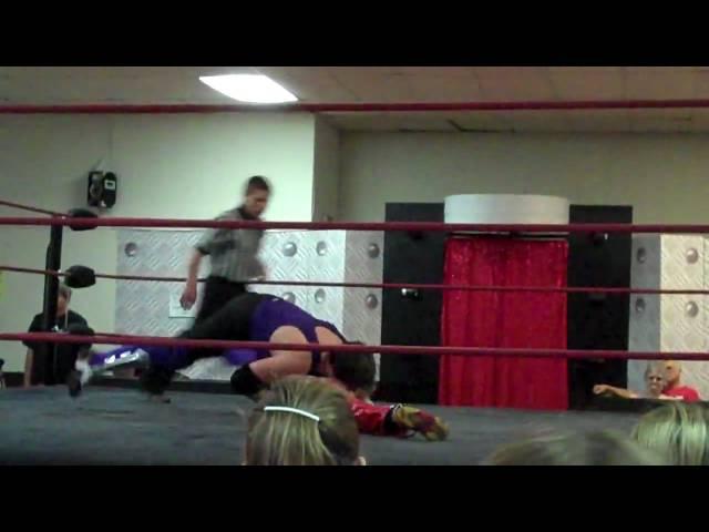 Alex Castle vs. Joey O'Riley for IWA Club Championship (part 1)