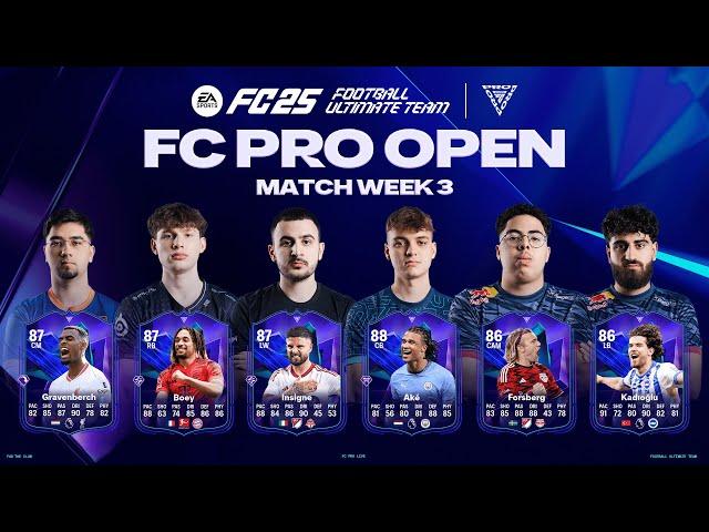 FC Pro | Open 25 Match Week 3 - Group C