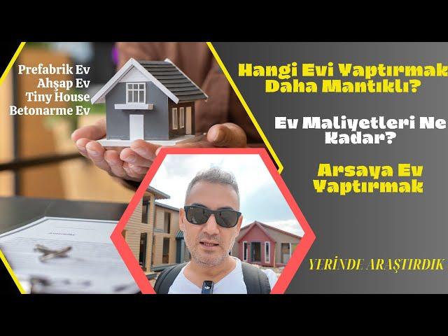 2024 Yılı Ev Maliyetleri: Prefabrik Ev  Ahşap Ev Bungalov Ev Tiny House | Müstakil Ev Modelleri