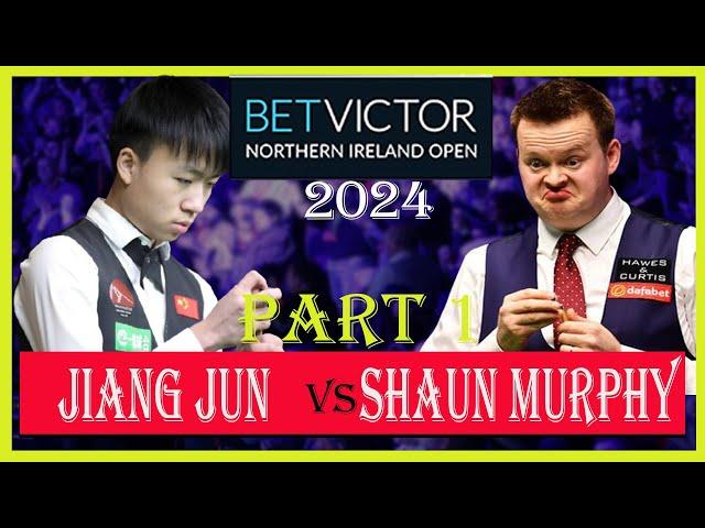 Shaun Murphy vs Jiang jun round 1| Northern Ireland Open 2024 | #snooker2024 | #shaunmurphy