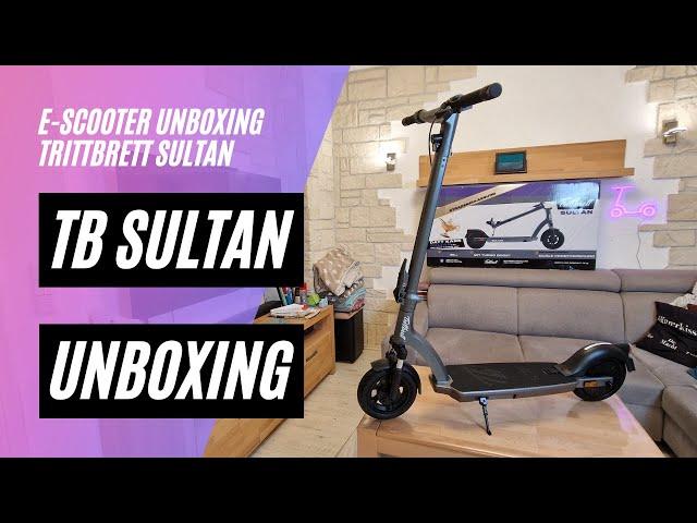  Trittbrett Sultan  Unboxing und Probefahrt (36V, 15AH, 500W)