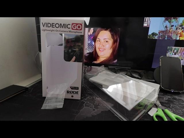 Rode VideoMic GO Lightweight On-Camera Microphone [Unboxing] - An affordable DSLR Mic