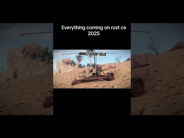 Everything coming to rust console in 2025 #rustconsole #rustupdate #gaming