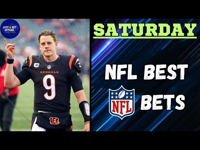 NFL Saturday Best Bets, Picks, & Predictions!