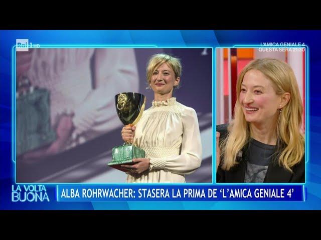 Alba Rohrwacher: stasera la prima de "L'amica geniale 4" - La Volta Buona 11/11/2024