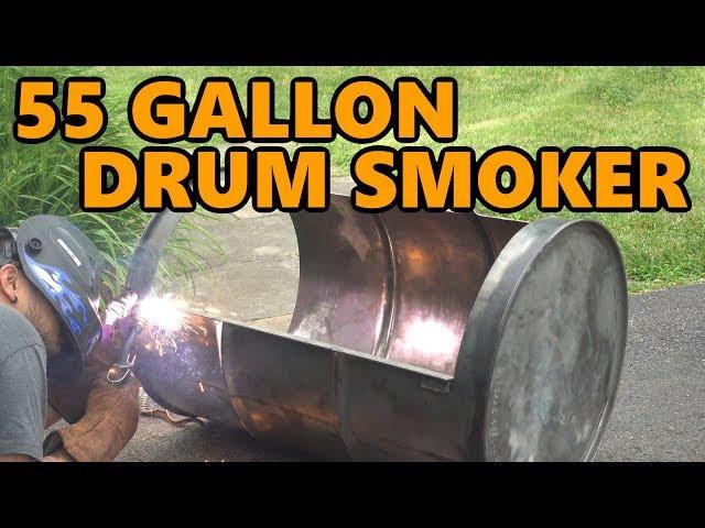 55 Gallon Drum Smoker Build Project