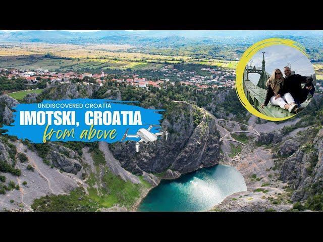 Undiscovered Beauty: Imotski, Croatia in 4K Drone | Must-See Natural Wonders!