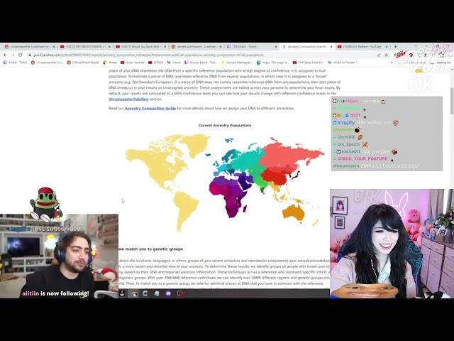 Emiru Reacts To Mizkif's Ancestry Results...