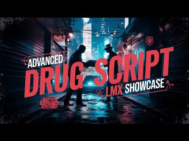  Ultimate FiveM Drug Selling Script | Features & Gameplay Showcase | LMX Development