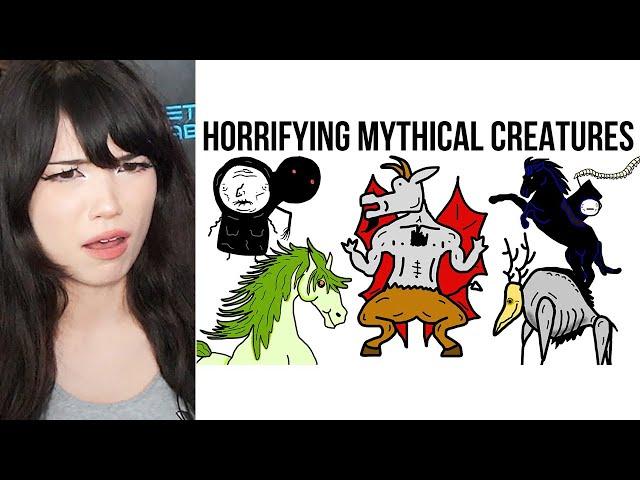 Emiru Reacts to Horrifying Mythical Creatures From Around the World by @ChatHistory